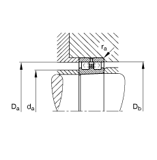 �A���L���S�� NN3032-AS-K-M-SP, ����(j��) DIN 5412-4 �˜ʵ���Ҫ�ߴ�, �Ƕ�λ�S��, �p�������F�����F�� 1:12 ���ɷ��x, �����ּ����pС�ď����(n��i)����϶�����ƹ���